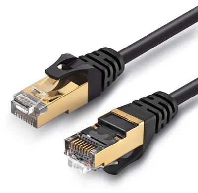 Produktbild von Cat7 Netzwerkkabel 2m Patchkabel Internet Ethernet LAN DSL Netzwerk F/FTP Kabel