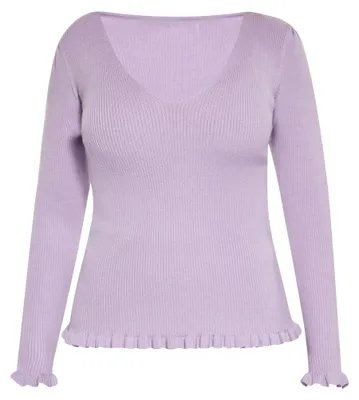 Produktbild von MALUBA Damen Pullover - Lila, XS