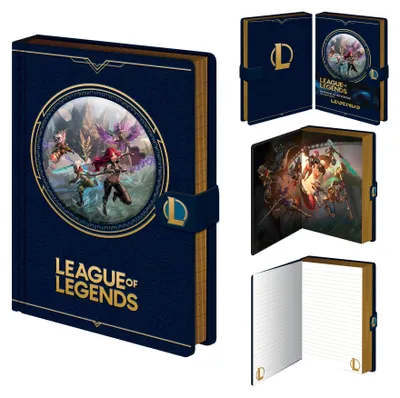 Produktbild von League of Legends – A5-Notizbuch Premium