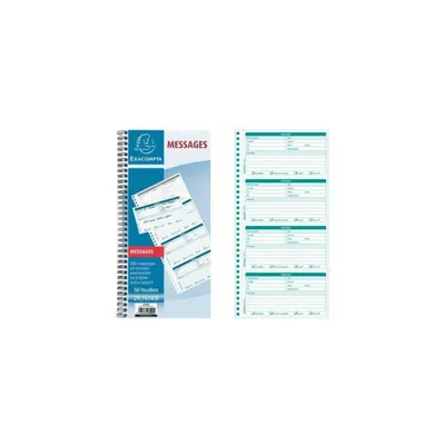 Produktbild von EXACOMPTA Spiralgebundenes Telefonnotizbuch