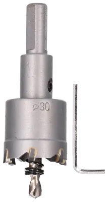 Produktbild von How Saw Bohreröffner, Hartmetall-TCT-Fräser, Bohr- und Schneidwerkzeug für Metall, Holz, 30 mm