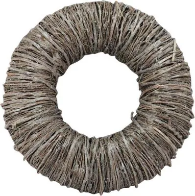 Produktbild von DBT Kranz Rural Mactan Naturmaterialien Grau D 45 cm