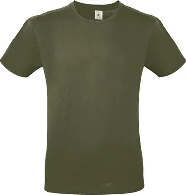 Produktbild von B&C TU01T | Herren T-Shirt E150 / -100  - Farbe: Urban Khaki - Größe: XS