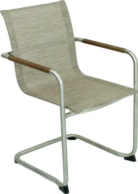 Produktbild von Garden Pleasure 305352 Freischwinger 'NOVA' für Innen- und Außenbereich, mit Armlehnen