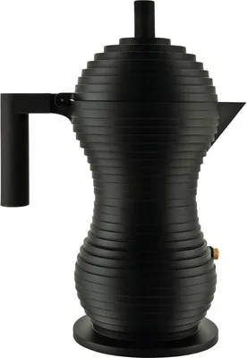Produktbild von Alessi Pulcina,Coffee Maker Black (Art.-Nr. MDL02/6 BB, EAN 8003299451388)