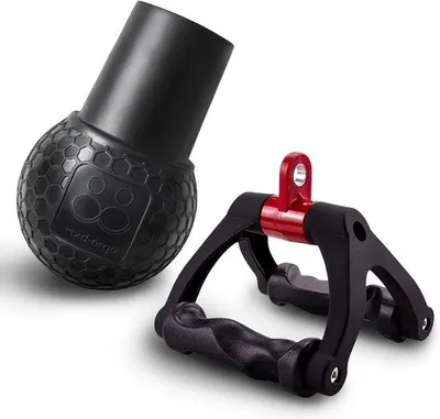 Obrázek produktu pro Rukojeti pro posilování s dvojitou rukojetí – paralelní úchopy pro posilování – fitness úchopy pro bicepsy a tricepsy – ideální pro domácí posilovnu