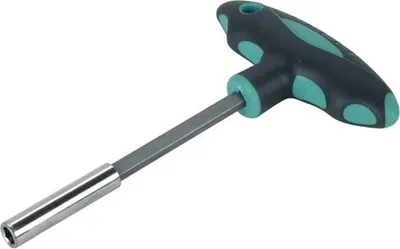 Zdjęcie produktu dla wolfcraft 1 Wkrętak ręczny T z uchwytem na bity