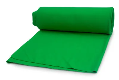 Produktbild von French Terry, Baumwolle Sweatshirtstoff, Grün 50 x 185 cm
