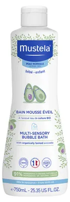 Zdjęcie produktu dla Mustela Bébé piana do kąpieli Multi-Sensory Bubble Bath 750 ml