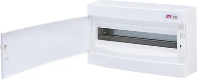 Produktbild von Aufputzverteiler 18 Module IP40 weiße Tür ECT18PO-s