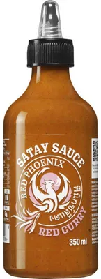 Zdjęcie produktu dla Red Phoenix Pindasaus Red Curry 350 ml – pikantny sos orzechowy do maczania