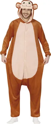 Imagen del producto de Disfraz de mono para hombre, talla: M
