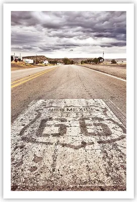 Produktbild von Poster - Poster ohne Rahmen - USA Route 66 Reise - 61x91,5 cm - Wand Bild - Wanddeko - Wandbilder - Kunstposter - Wandposter - Bilder - Kunstdruck - Wanddekoration - Wandbild - P2XPA61x91-2712