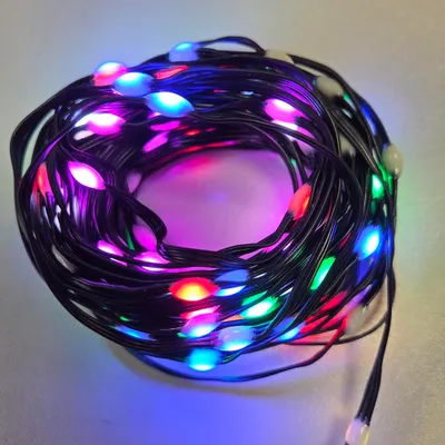 Produktbild von USB LED Smart-RGB Lichterkette 120er 12m mehrfarbig App Steuerung 35982