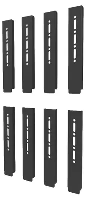 Obrázok produktu pre Neomounts AWLS-950BL1, Predlžovacia súprava, Múr, 1000 x 400,1000 x 600,1000 x 800,1000 x 700,1200 x 600,1200 x 800,460 x 640,800 x 800, 139,7 cm (55"), 2,79 m (110"), 125 kg