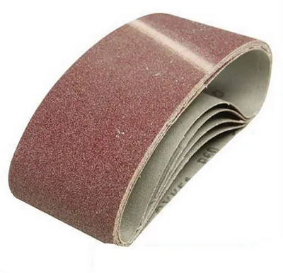 Zdjęcie produktu dla Taśmy szlifierskie Silverlne, 75 x 457 mm, opakowanie 5 sztuk, ziarnistość 120