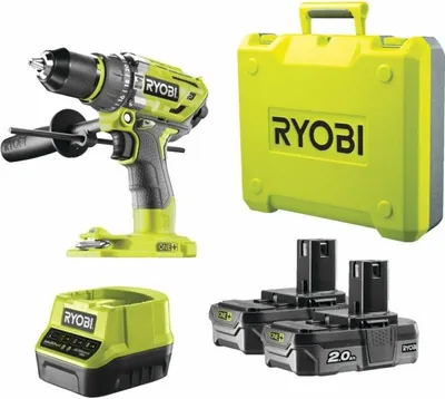 Zdjęcie produktu dla Ryobi R18PD7-220B Bez klucza 1800 obr/min Czarny