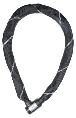 Image de Serrure Chaîne Python avec revêtement en nylon noir
