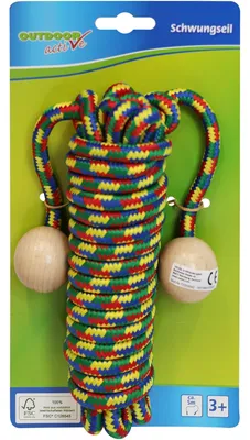 Produktbild von Outdoor Active Outdoor active Schwungseil mit Holzkugeln, Länge 5 m