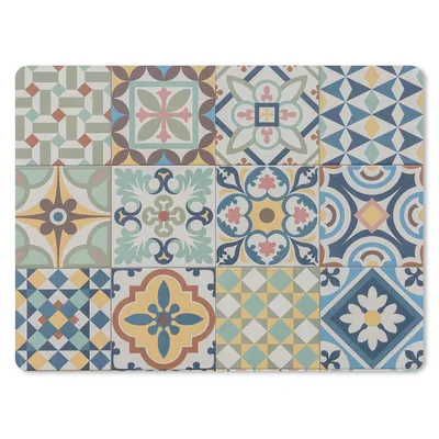 Produktbild von MuchoWow® Mauspad Mousepad Vintage - Blumen - Design - Figuren 40x30 cm - Mousepads - Maus Mat - Pad - Mausunterlage - Anti Rutsch