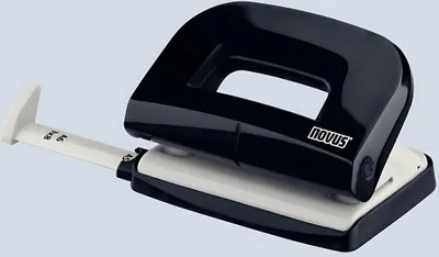 Produktbild von Locher E210 Metall/Kunststoff 1,0mm 10 Blatt schwarz