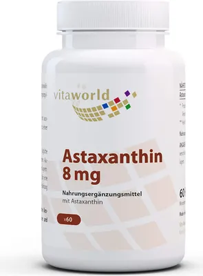 Obrázek produktu pro vitaworld Astaxanthin 8 mg kapsle, 60 kapslí
