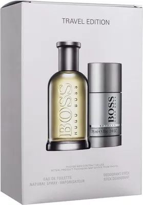 Produktbild von HUGO BOSS Boss Bottled Eau de Toilette Set 100ml + Deodorant Stick 75ml