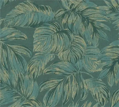 Obrázek produktu pro Vliesová tapeta 39340-1 Casual Living leaves dark green gold