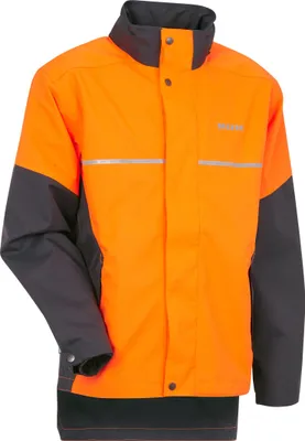 Produktbild von KOX Regenjacke wasserdicht Aquatex 2.0 Orange/Grau Größe 50/52