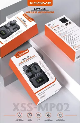 Immagine prodotto di Microfono wireless Xssive - compatibile con iPhone - microfono wireless per video e audio
