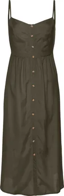 Produktbild von LASCANA Sommerkleid aus Leinenmix mit Baumwolle khaki Größe 34