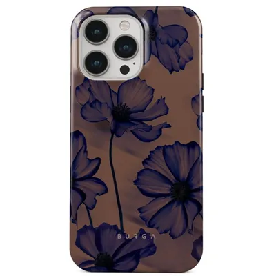 Zdjęcie produktu dla BURGA Velvet Night, Pokrowiec, Apple, iPhone 15 Pro Max, 17 cm (6.69"), Czarny, Niebieski, Brązowy