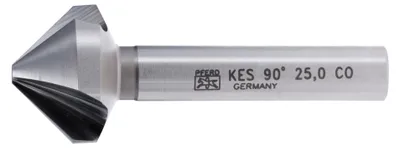 Produktbild von PFERD KES HSSE DIN 335 C90° 25,0, Bohrer, Elektro-Mehrzweckwerkzeug, Stahl, Eisenguss, Nicht-eisenhaltiges Metall, Edelstahl, Aluminium, Kobalt-Legierung Schnellarbeitsstahl (HSS-E)
