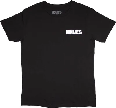 Obrázek produktu pro Idles - Tričko s potiskem na zádech pro muže/dámy uni RO11968 (S) (Black)