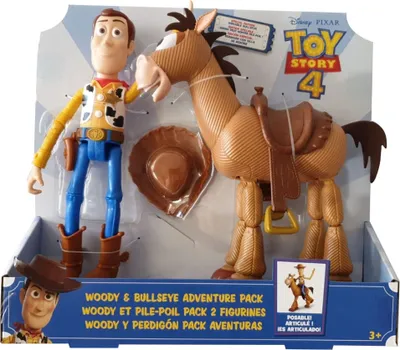 Produktbild von Toy Story 4 2er-Pack Woody & Bully Abenteuerset