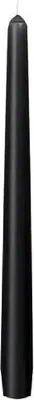 Produktbild von Spitzkerzen, Konische Kerzen Schwarz 295 x 23 mm, 12 Stück