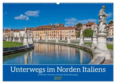 Immagine prodotto di In viaggio nel Nord Italia (calendario da parete 2027, formato DIN A2 orizzontale), calendario mensile CALVENDO