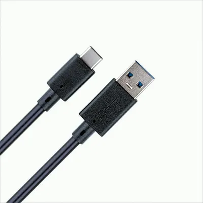 Produktbild von Bigben Interactive XBXUSBCCABLE3M, 3 m, USB A, USB C, USB 3.2 Gen 1 (3.1 Gen 1), Schwarz