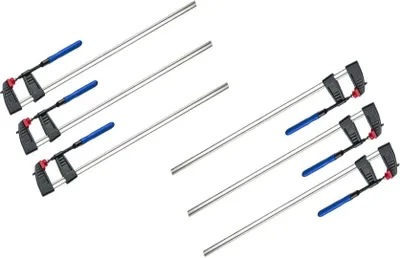Produktbild von 6x Schraubzwinge 250 x 50 mm Leimzwinge Klemmzwinge Einhandzwinge