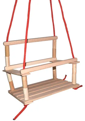 Obrázok produktu pre Menšia drevená hojdačka