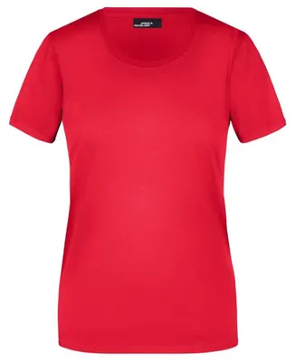 Produktbild von James and Nicholson - "Basic" T-Shirt für Damen LT2799 (S) (Rot)