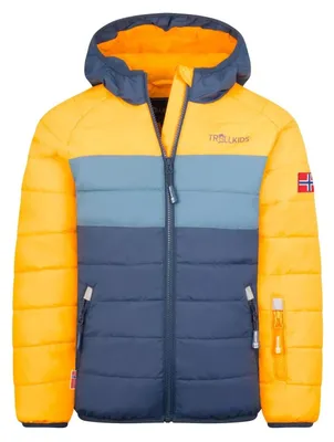Produktbild von Trollkids Narvik Jacket Pro Kinder Grün Jacke Winterjacke Daunenjacke 604-322 506-723