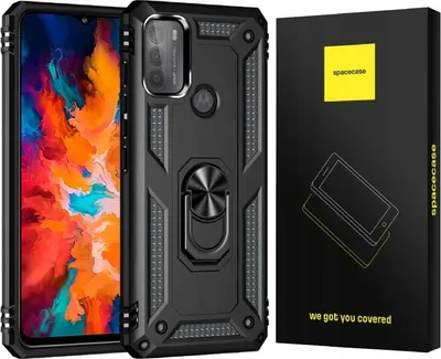 Produktbild von Spacecase Ring NX Motorola Moto G50 czarny