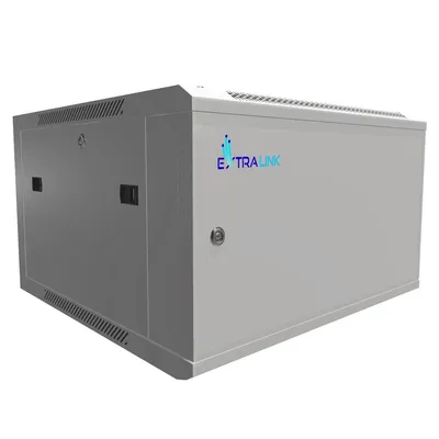 Immagine prodotto di Extralink 6U 600x600 ASP Grey | Rack cabinet | wall-mounted  solid sheet metal door