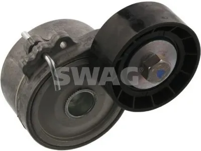 Produktbild von SWAG 62 93 7270 Riemenspanner Keilrippenriemen passend für PEUGEOT 206 Schrägheck (2A/C) Ø60mm Rolle