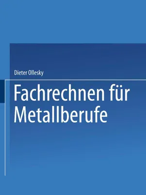 Produktbild von Fachrechnen für Metallberufe