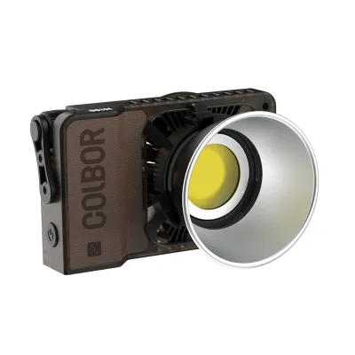Zdjęcie produktu dla COLBOR W100 kieszonkowa lampa wideo LED, 100 W, światło wypełniające do fotografii, 2700 KšC6500 K, możliwość ściemniania, sterowanie za pomocą aplikacji do nagrywania vlogów na żywo