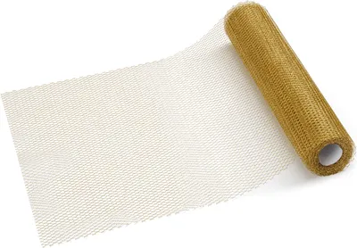 Obrázok produktu pre Sieťový behúň na stôl, zlatý, 0,36 x 9 m