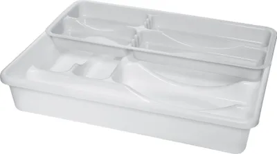 Immagine prodotto di portaposate plast team "Double" bianco
