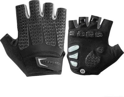 Produktbild von Rockbros S169GR Fahrrad-Handschuhe Gel L Grau